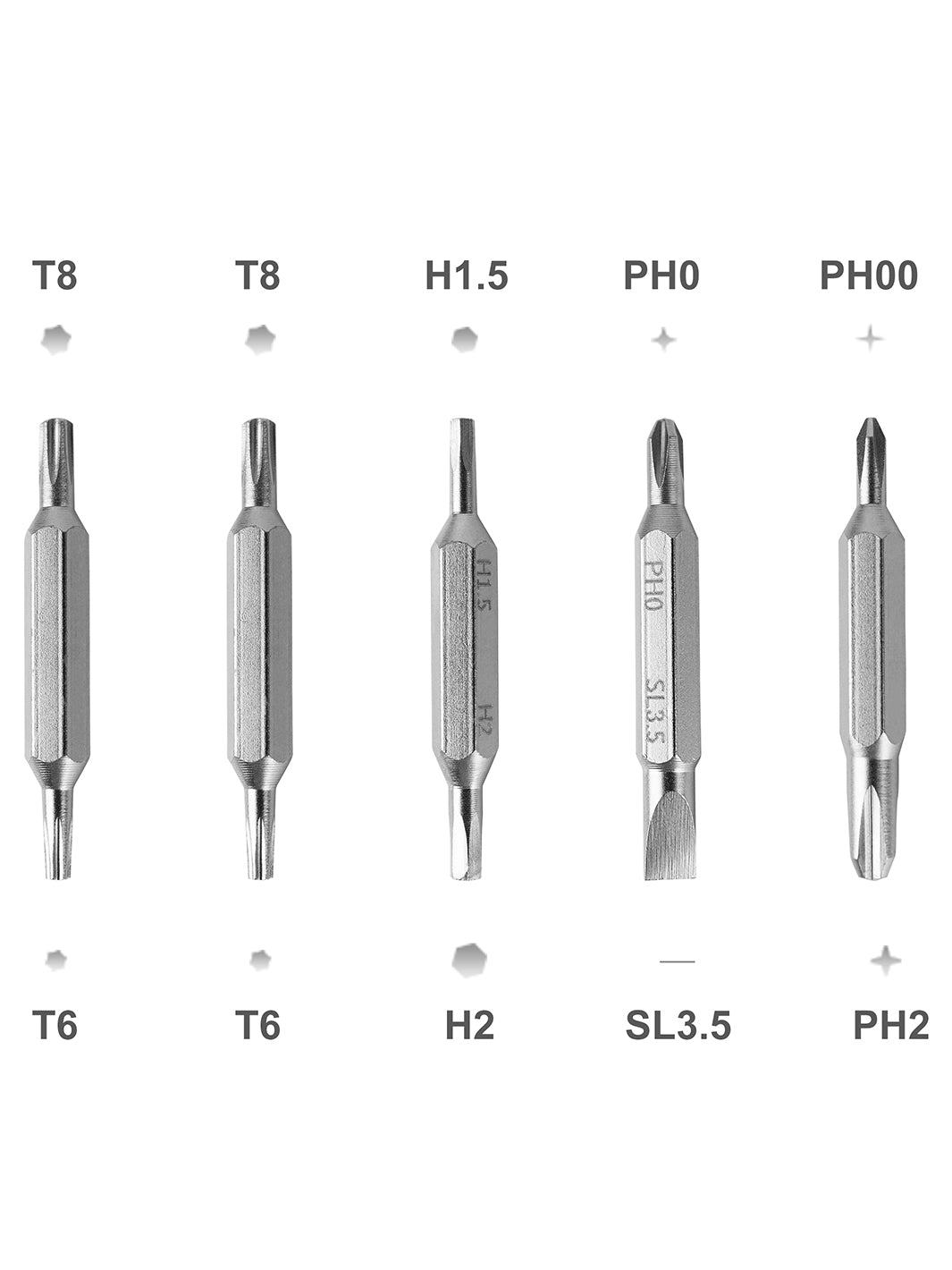 A13 SCREWDRIVER BITS FOR T33