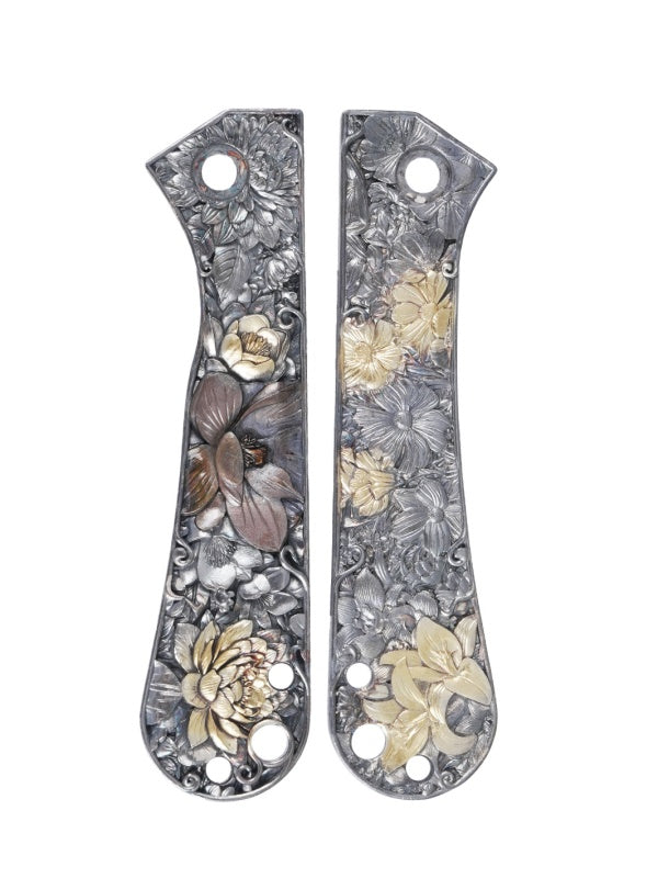 Handmade Sterling Silver Handle Scales – For S13 / U23 / T33
