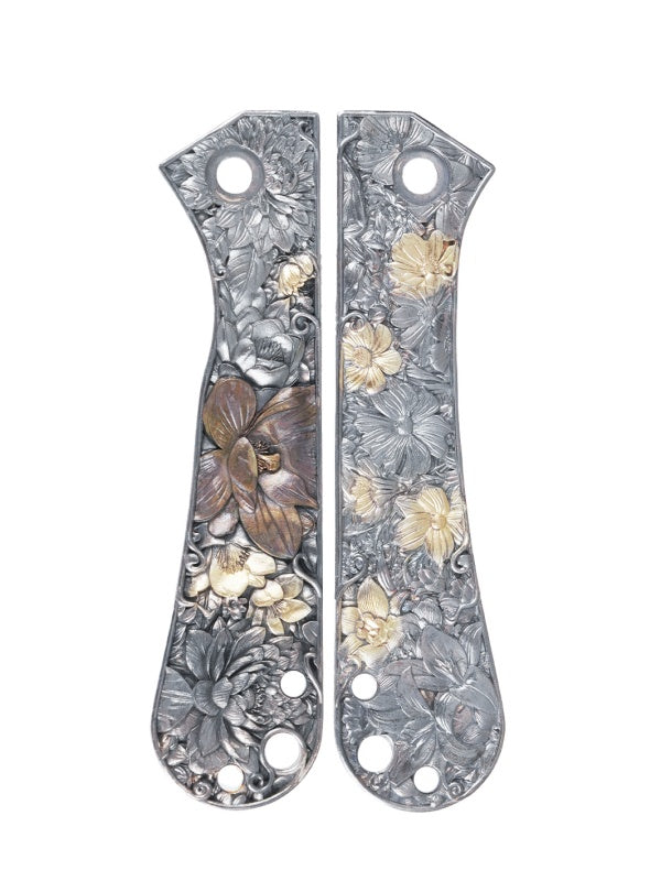 Handmade Sterling Silver Handle Scales – For S13 / U23 / T33