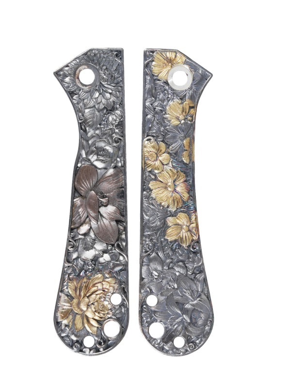 Handmade Sterling Silver Handle Scales – For S13 / U23 / T33