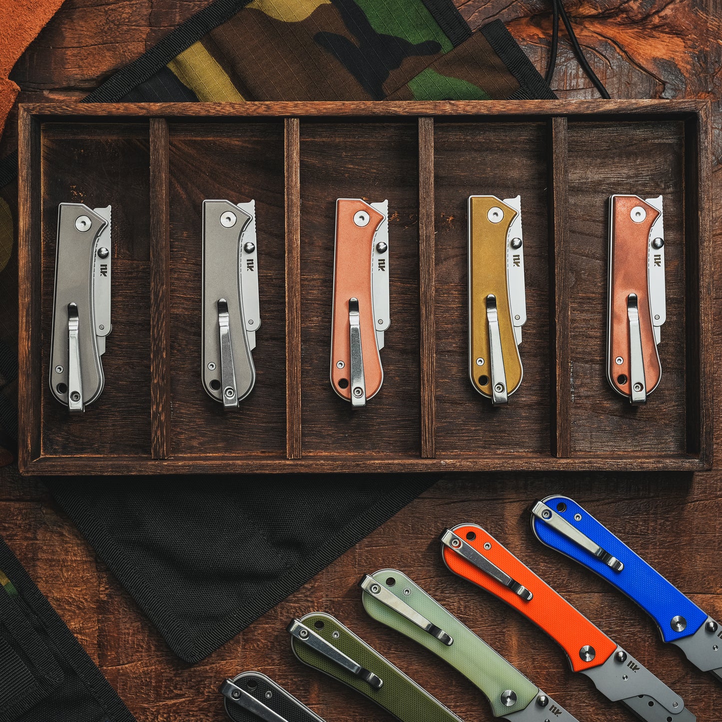 KUMPANTER-SMALL UTILITY KNIFE ZIRCONIUM-TI U23-2009