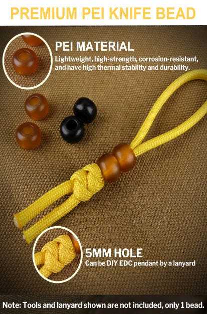 PEI KNIFE BEADS EDC BEADS
