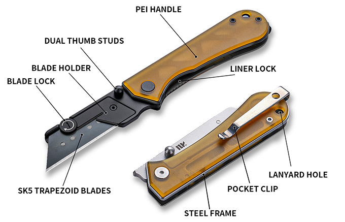 KUMPANTER UTILITY KNIFE PEI U23 Gen 2 U23-2016