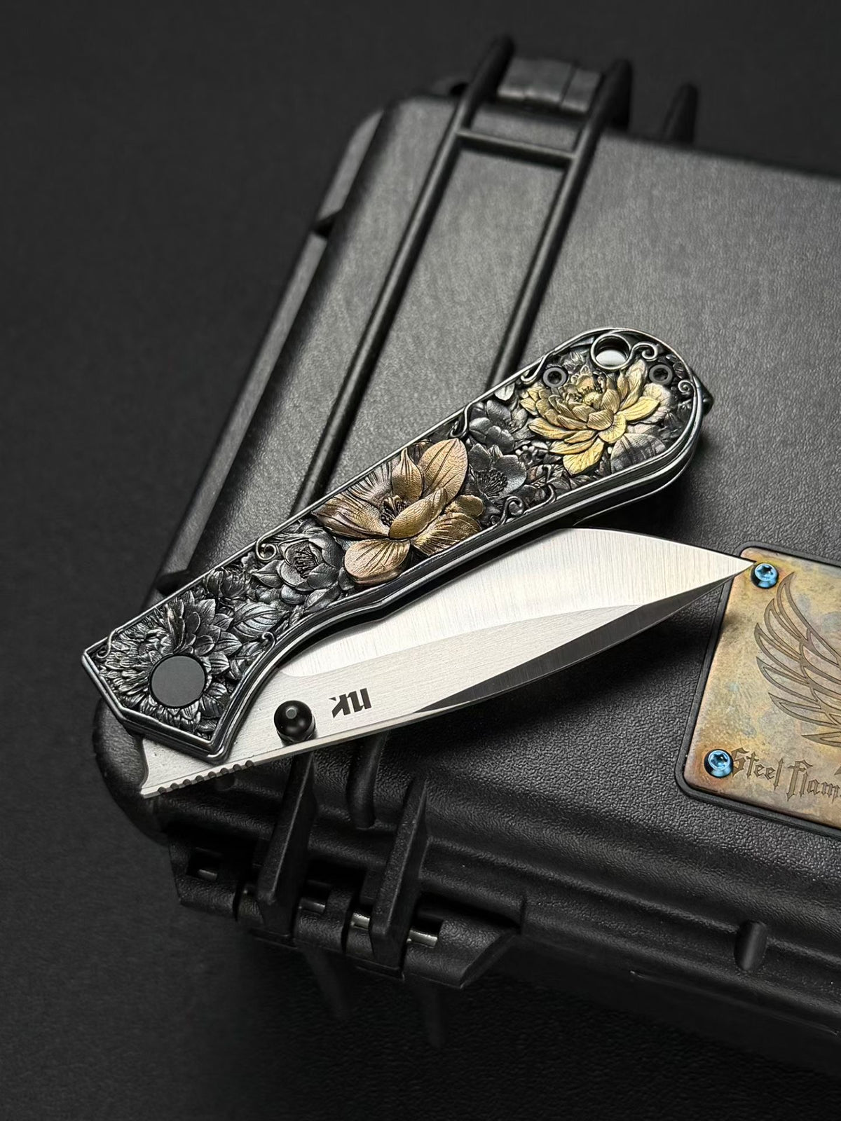 Handmade Sterling Silver Handle Scales – For S13 / U23 / T33