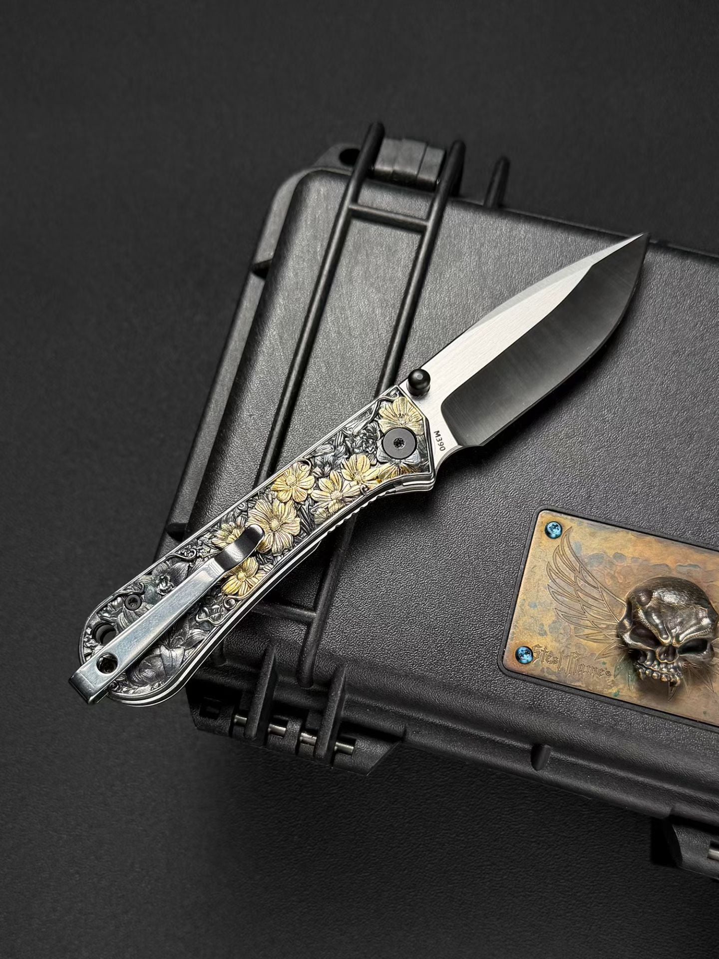 Handmade Sterling Silver Handle Scales – For S13 / U23 / T33