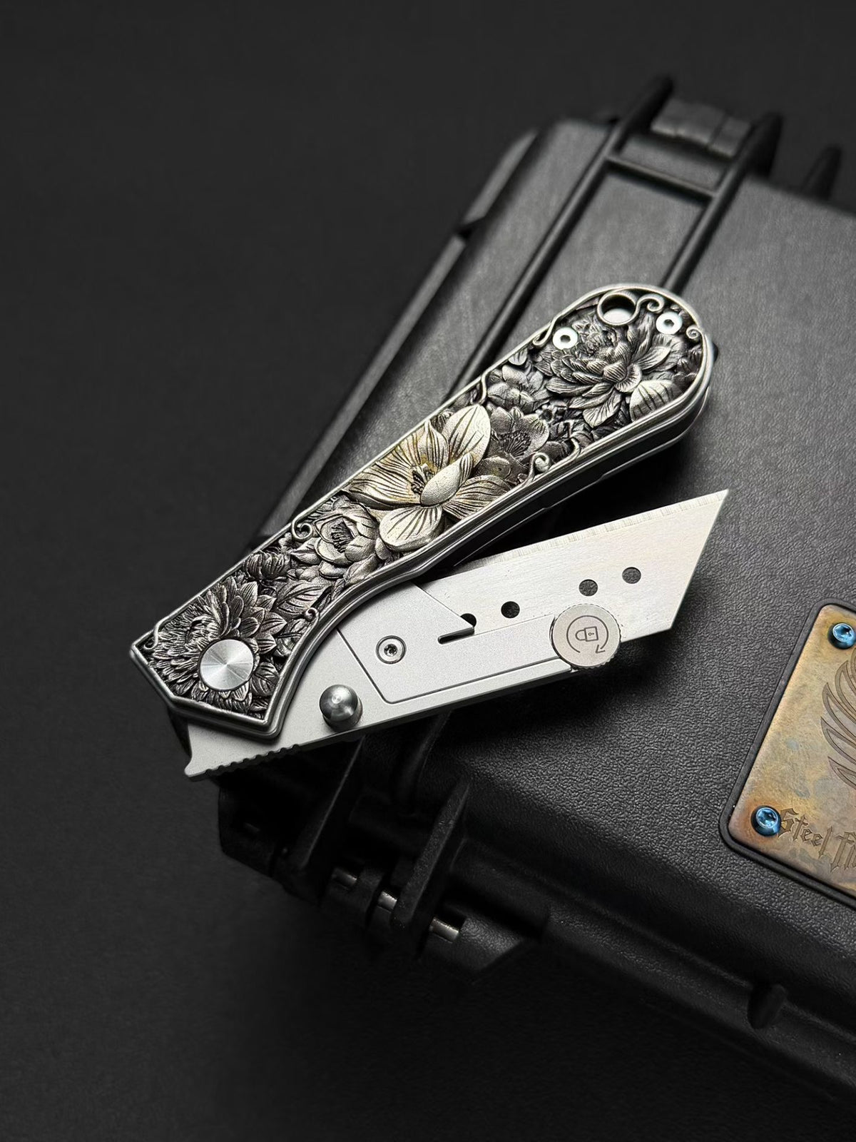 Handmade Sterling Silver Handle Scales – For S13 / U23 / T33