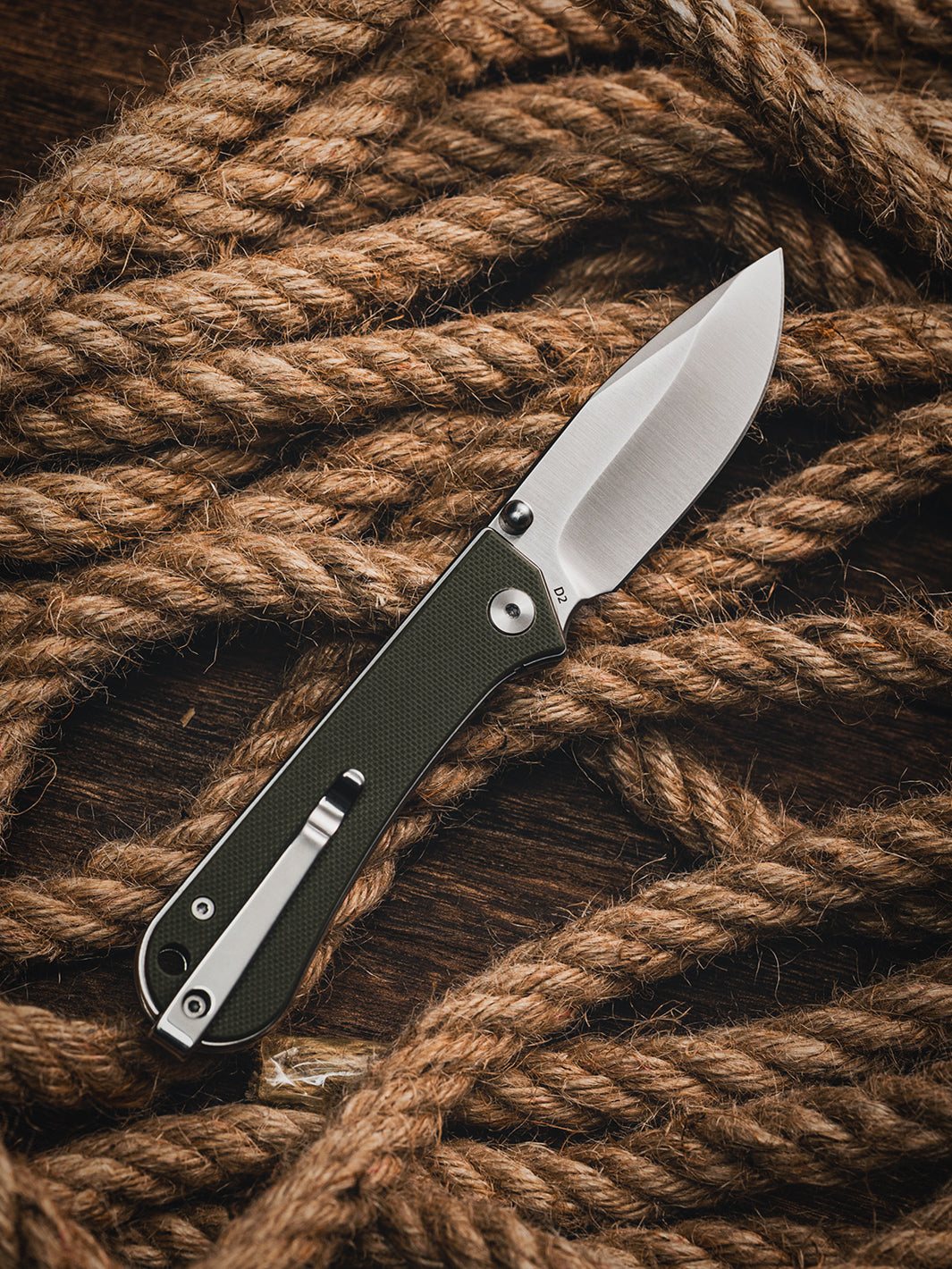  NUKNIVES Kumpanter Small Folding Pocket Knife - 3 Inch